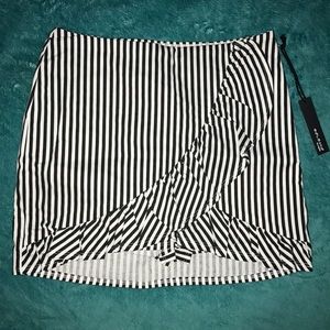 TOBI That Extra Mile Stripe Skirt